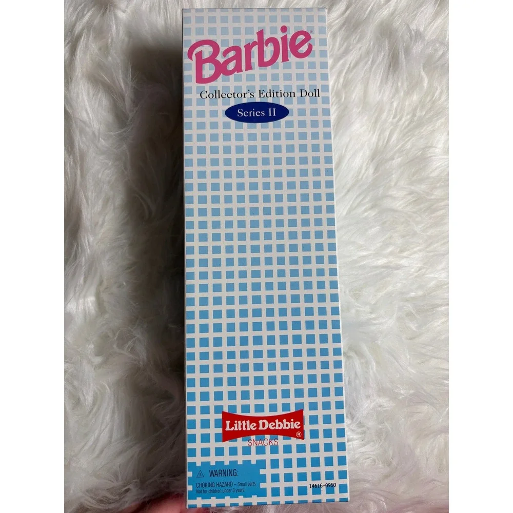 Mattel Little Debbie Barbie Collector Edition 1992 Blue‎ Gingham Vintage Doll